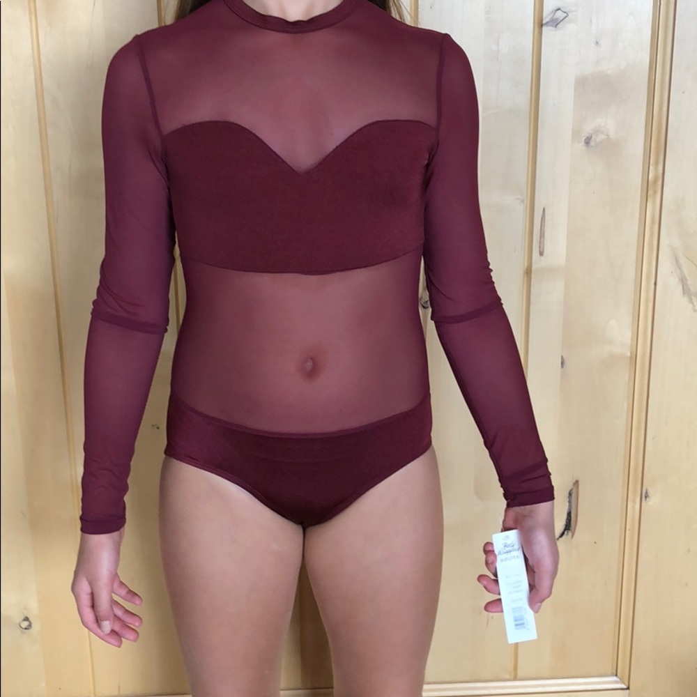 Brand-new Burgundy bodysuit!